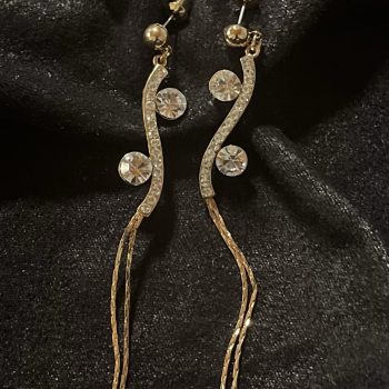 Elegant Gold Dangle Earrings