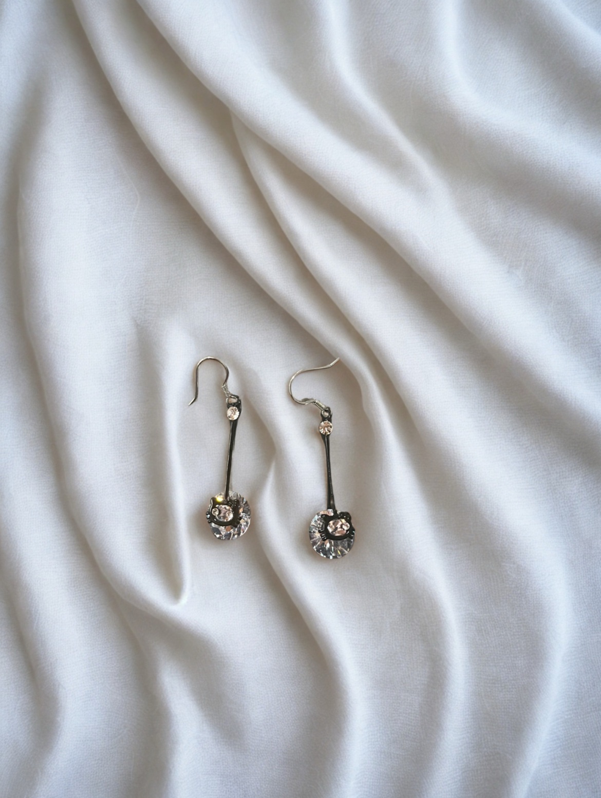 Kitty Crystal Earrings