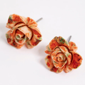 Rose Studded Earrings