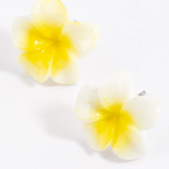 Large Petal Studded Earrings